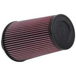 K&N kúpos szűrő - beépítési átmérő 76mm, magasság 229mm