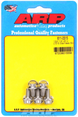 Śruby ARP "1/4""-20 x 0.515 12pt SS bolts" (5pcs)