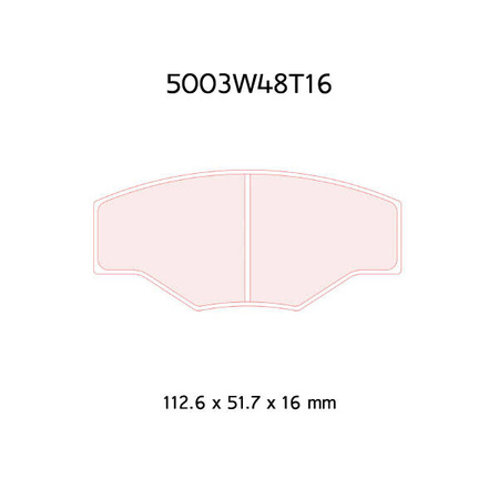 Klocki hamulcowe Carbone Lorraine RC5 - Citroen Saxo Gr. A Rallye (96-05)