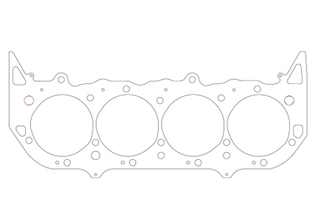 Athena Head Gasket 454-502 V/VI D.115,7MM TH.1MM
