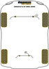 Tylna tuleja drążka stabilizatora 15mm  Powerflex Black Series Hyundai Sonata Models & Sonata EF/NF (1998 - 2008) PFR26-113-15BLK