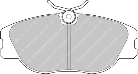 Klock hamulcowe Ferodo Racing DS1.11 przednie FCP565W ALFA ROMEO 155 164 90 GTV SPIDER 916 CITROEN FIAT Coupe FA/175 Croma Scudo Tempra Tipo TIPO 160 Ulysse LANCIA Dedra Delta DELTA I 831 Kappa Thema Zeta PEUGEOT 306 806 Expert RENAULT Laguna Megane 