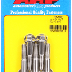 ARP M8 x 1.25 x 40 hex SS bolts (5pcs)