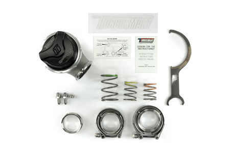 Internal wastegate actuator WG45 GenV Hypergate 45 14psi Black (Old TS-0553-1012)
