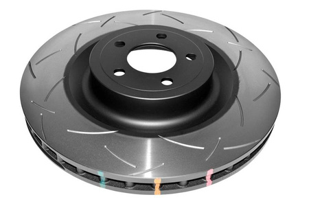 Első féktárcsa készlet DBA 4000 sorozat - T3 - DBA42166S + Első fékbetétek DBA fékbetétek Street Performance Hawk HB805x.615 - DB9021SP + HEL fonott fékvezetékek Ford Mustang 6th Generation