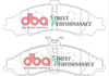 Brake Pads Street Performance Hawk HB460x.580 front - DB1331SP CHEVROLET M.East S.Africa HOLDEN Aust NZ OPEL Monaro VAUXHALL