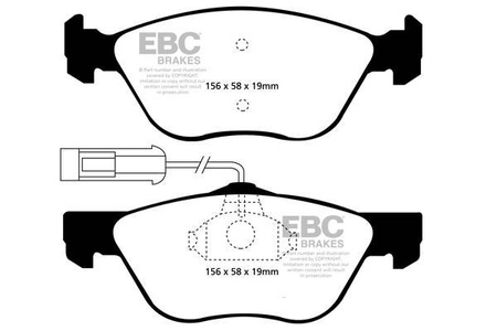 DP21061 - Ein Satz Bremsbeläge serie GREENSTUFF EBC Brakes