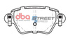 Bremsbeläge hinten DBA Brake Pads Street Series Ceramic - DB1697SS FORD Mondeo Estate Mk3 Hatchback Saloon JAGUAR X Type