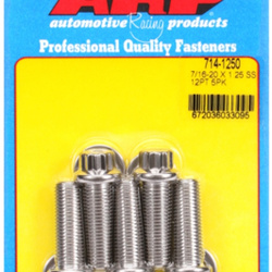 Śruby ARP "7/16""-20 x 1.250 12pt SS bolts" (5pcs)