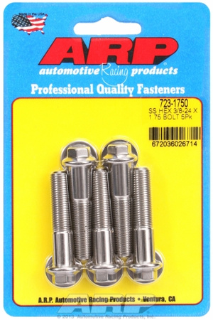 Śruby ARP "3/8""-24 x 1.750 hex SS bolts" (5pcs)