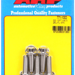 ARP M8 x 1.25 x 25 12pt SS bolts (5pcs)