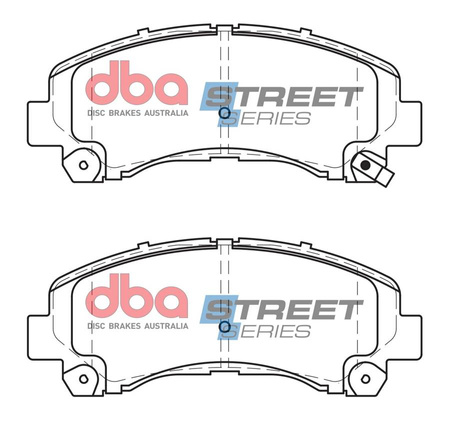 Brake Pads Street Series Ceramic front - DB1841SS ISUZU D-MAX Rodeo