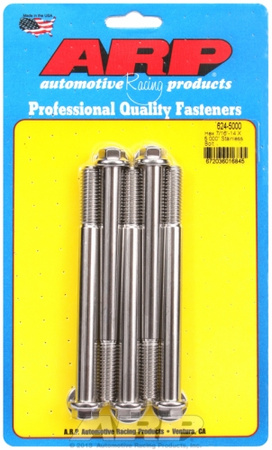 ARP "7/16""-14 X 5.000 hex 1/2 wrenching SS bolts" (5pcs)