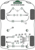 Dolna tuleja zewnętrznego łącznika integralnego Powerflex Heritage Collection BMW 5 Series & E39 (1996 - 2004)\E39 520 to 530 Touring PFR5-716H