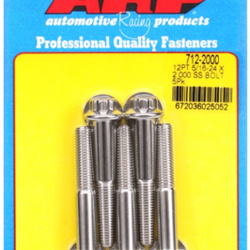 Śruby ARP "5/16""-24 x 2.000 12pt SS bolts" (5pcs)