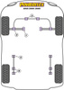 Zestaw śrub regulacji kąta pochylenia PowerAlign (12mm x 60mm) Powerflex road+black Suzuki Ignis (2000-2008) PFA100-12