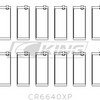 King Conrod Bearing Shell BMW M20, M50 2.0L, 2.5L, 2.7L - CR6640XP STDX