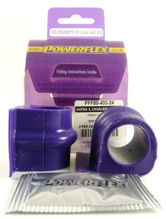 Powerflex poliuretano įvorė Vauxhall / Opel Cavalier GSi/Calibra 4WD, Vectra A (1989-1995) - PFF80-403-24 Diagrama Nr: 3