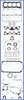 Ajusa Complete Gasket Set Mazda 1.6L 16v - B6