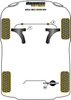 Tuleja stabilizatora przód 23.2mm   Powerflex Black Series Kia Soul Models & Soul SK3 (2019 on) PFF26-103-23.2BLK