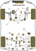 Tylna tuleja drążka stabilizatora 20.7mm Powerflex Black Series Audi A3 / S3 / RS3 & A3 / S3 / RS3 8P (2003 - 2012)\S3 MK2 8P (2006-2012) PFR85-515-20.7BLK