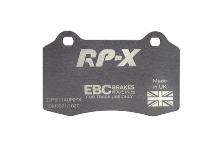 DP81140RPX - Zestaw wyścigowych klocków hamulcowych seria RP-X Racing EBC Brakes