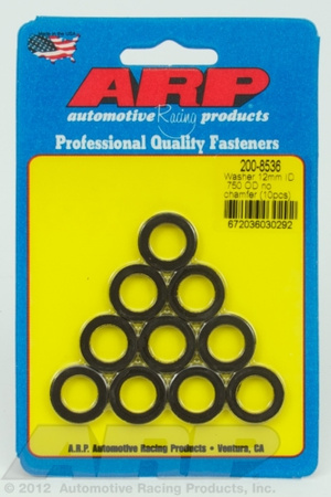 Śruby ARP "M12 ID .750"OD .120"TH no chamfer washers (10pcs)