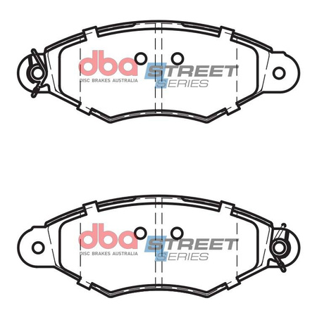 Brake Pads Street Series Ceramic front - DB2026SS NISSAN Kubistar RENAULT Kangoo
