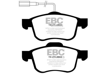 DP1904 - Ein Satz Bremsbeläge serie ULTIMAX2 EBC Brakes