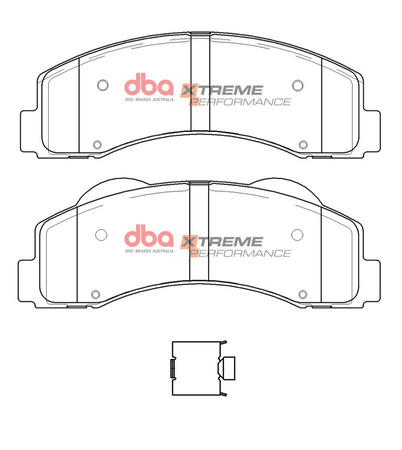 Klocki hamulcowe przednie DBA Brake Pads Xtreme Performance - DB15121XP FORD F-150