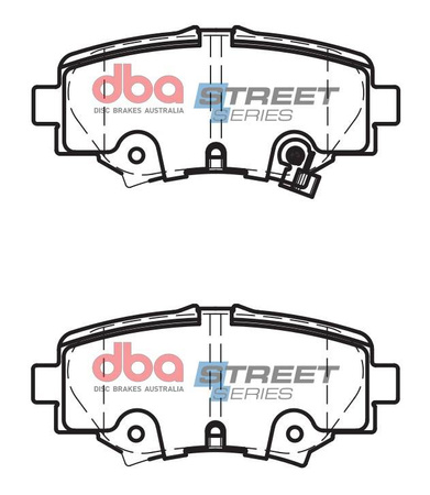 Brake Pads Street Series Ceramic rear - DB2331SS MAZDA 3 BM BN