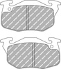 Ferodo Racing DS2500 brake pad front FCP393H CITROEN AX BX BX XB- Break C15 Saxo ZX PEUGEOT 106 205 206 305 306 309 405 RENAULT 11 18 19 20 21 5 5 Super 9 Clio Clio II Espace I Express Extra Fuego Rapid SUPER RENAULT-ALPINE 2500 2800 Alpine GTA 