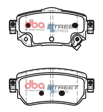 DBA Brake Pads Utcai sorozat hátsó fékbetétek Kerámia - DB2357SS NISSAN Leaf Qashqai J11 X-Trail 5 Seat 7 RENAULT Kadjar Koleos 2