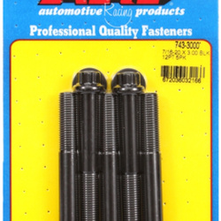 ARP "7/16""-20 x 3.000 12pt black oxide bolts" (5pcs)