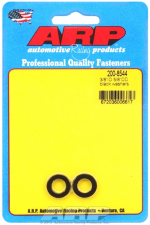 ARP "3/8"ID 5/8"OD .120"TH black washers" (2pcs)