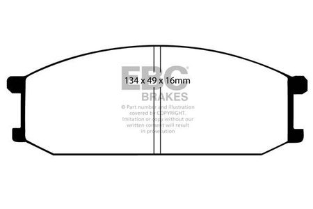 DP446 - Ein Satz Bremsbeläge serie ULTIMAX2 EBC Brakes