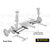Wahacze tylne poprzeczne regulowane Whiteline Subaru Impreza WRX STI GD - KTA123 Subaru Impreza WRX