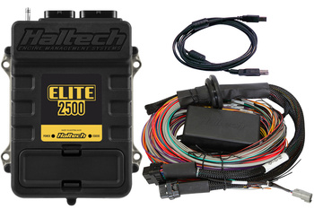 Haltech Elite 2500 + Premium Uni Wire-in Harn Kit 2.5m (8') - HT-151304