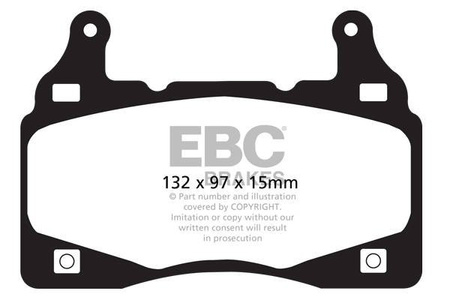 DP31895C - EBC Brakes REDSTUFF sorozatú fékbetét szett