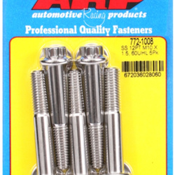 Śruby ARP M10 x 1.50 x 60  12pt SS bolts (5pcs)