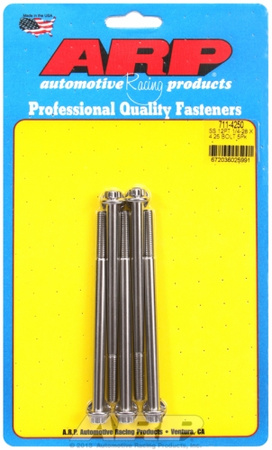 ARP "1/4""-28 x 4.250 12pt SS bolts" (5pcs)