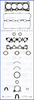 Ajusa Complete Gasket Set Mazda 1.6L 16v - B6