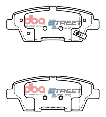Klocki hamulcowe tylne DBA Brake Pads Street Series Ceramic - DB15022SS HYUNDAI Equus Genesis BH Coupe DH Grand Sante Fe Santa KIA Sorento Stinger
