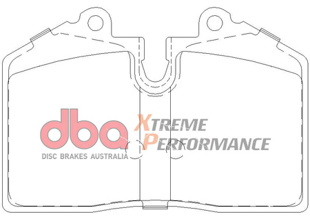 Brake Pads Xtreme Performance rear - DB1356XP FORD Puma Racing ARIEL Atom AUDI RS2 8C HOLDEN Aust NZ HSV GTS MG XPOWER SV QVALE Mangusta