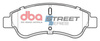 Brake Pads Street Series Ceramic front - DB1923SS CITROEN Berlingo First Multispace C-Elysee C2 C3 Aircross Picasso C4 Cactus DS3 Xsara Enterprise Estate DS OPEL Corsa F Corsa-E Crossland X PEUGEOT 1007 2008 SUV Mk2 206 206CC 207 Van 208 Mk1 301 307