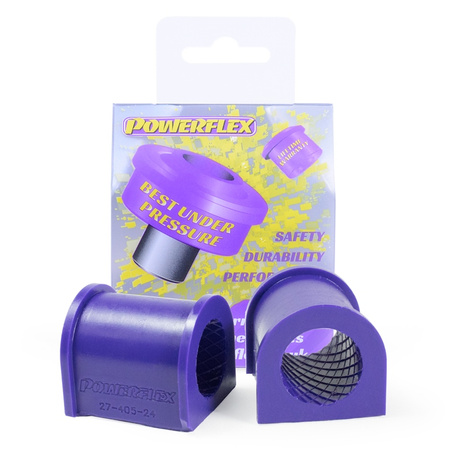 Front Anti Roll Bar Mount 24mm Powerflex Polyurethane Bush Road Series Jaguar (Daimler) XJ6, XJ6R - X300 & X306 (1994 - 1997) PFF27-405-24