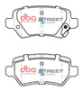 DBA Brake Pads Utcai sorozat hátsó fékbetétek Kerámia - DB1511SS HOLDEN Aust NZ OPEL Astra G OPC H Cabriolet Convertible Twin Top Coupe GTC Combo Tour Meriva Zafira A B VAUXHALL Sport Hatch H888 Astravan