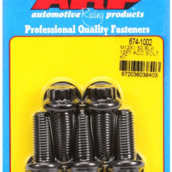 Śruby ARP  Bolt Kit M12 x 1.50 x 30 Black Oxide 12PT