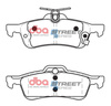 Brake Pads Street Series Ceramic rear - DB2309SS HONDA Civic 9th Gen FK FK2 Tourer