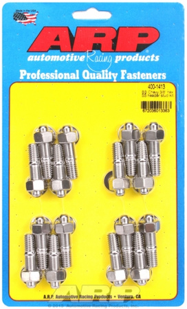 Galvutės smeigių rinkiniai ARP 400-1413 "BB Chevy 3/8"" hex SS header stud kit" Chevrolet Big Block